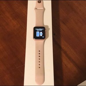 ⌚️ Rose Gold 38mm APPLE Watch Bundle